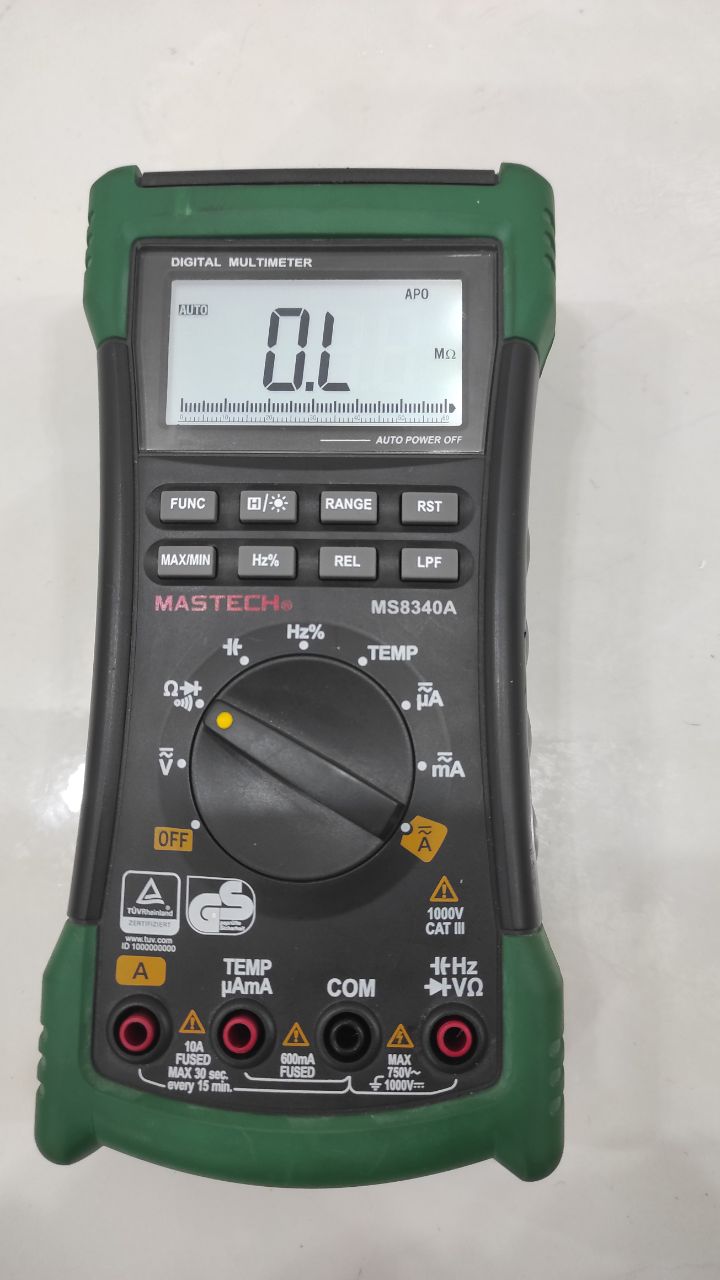 مولتی‌متر دیجیتال حرفه‌ای صنعتی   مدل: MS8340A  برند: MASTECH