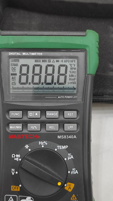 مولتیمتر دیجیتال حرفهای صنعتی مدل: MS8340A برند: MASTECH